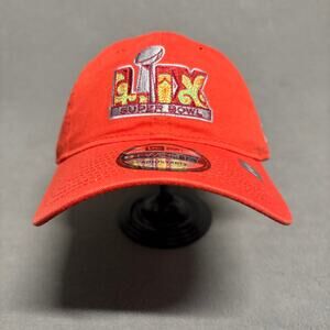 New‎ Era Super Bowl LIX 9TWENTY Hat OSFM Orange 1638
